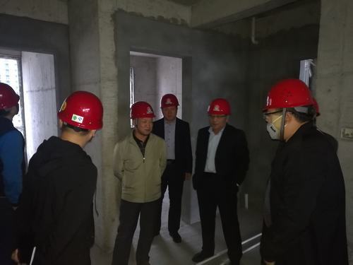 陜煤集團、建設(shè)集團領(lǐng)導蒞臨渭南分公司檢查指導工作