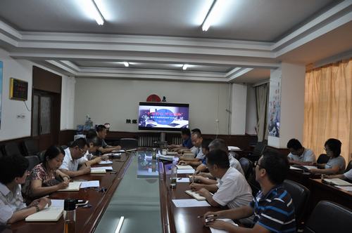 陜煤建設(shè)韓城分公司慶?！敖h97周年”系列活動之專題黨課