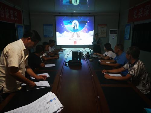 陜煤建設(shè)澄合分公司十五部別樣七夕，滿滿的幸福感