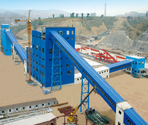 由建設(shè)集團承建的馮家塔煤礦北廣場地面生產(chǎn)系統(tǒng)工程