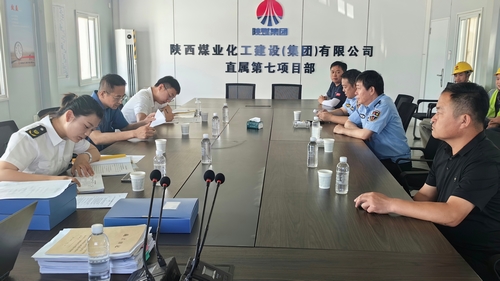 榆林市發(fā)改委黨組成員、副主任王雷濤一行蒞臨中共榆林市委黨校新校區(qū)建設(shè)項(xiàng)目檢查指導(dǎo)工作