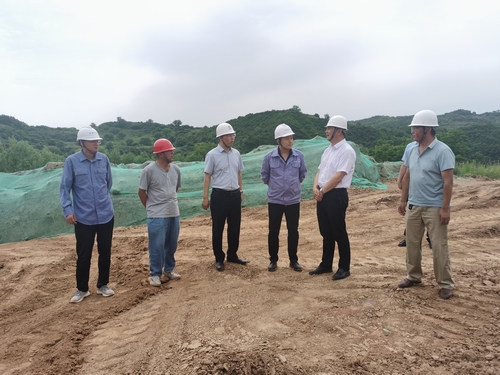 陜煤建設(shè)西北分公司：隴縣縣委副書(shū)記翟建平一行到隴縣100MW 農(nóng)光互補(bǔ)發(fā)電項(xiàng)目檢查指導(dǎo)